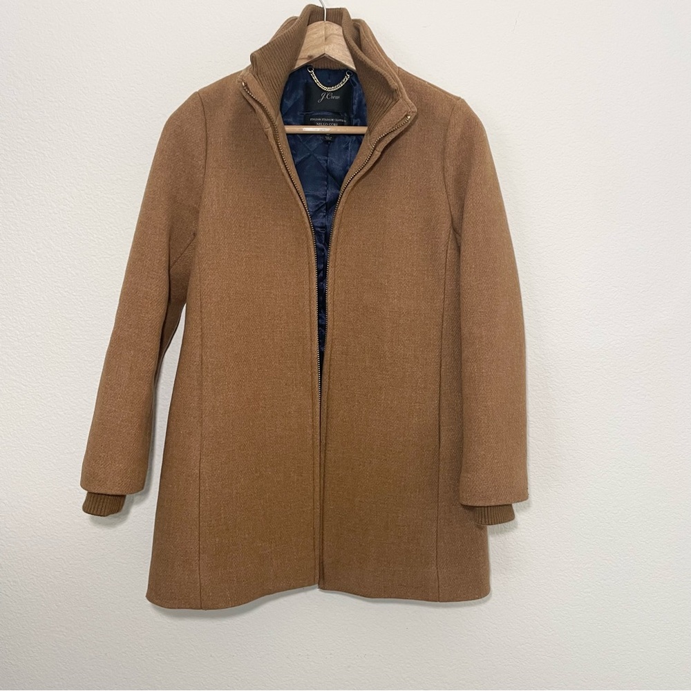 JCrew Camel Coat
